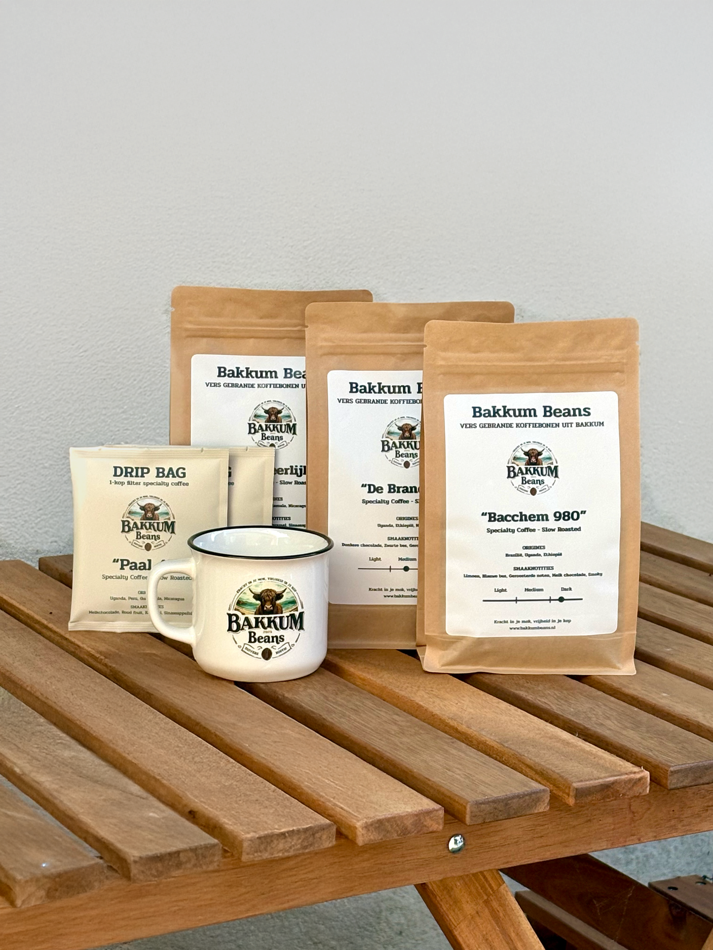 Vaderdag cadeau set Bakkum beans